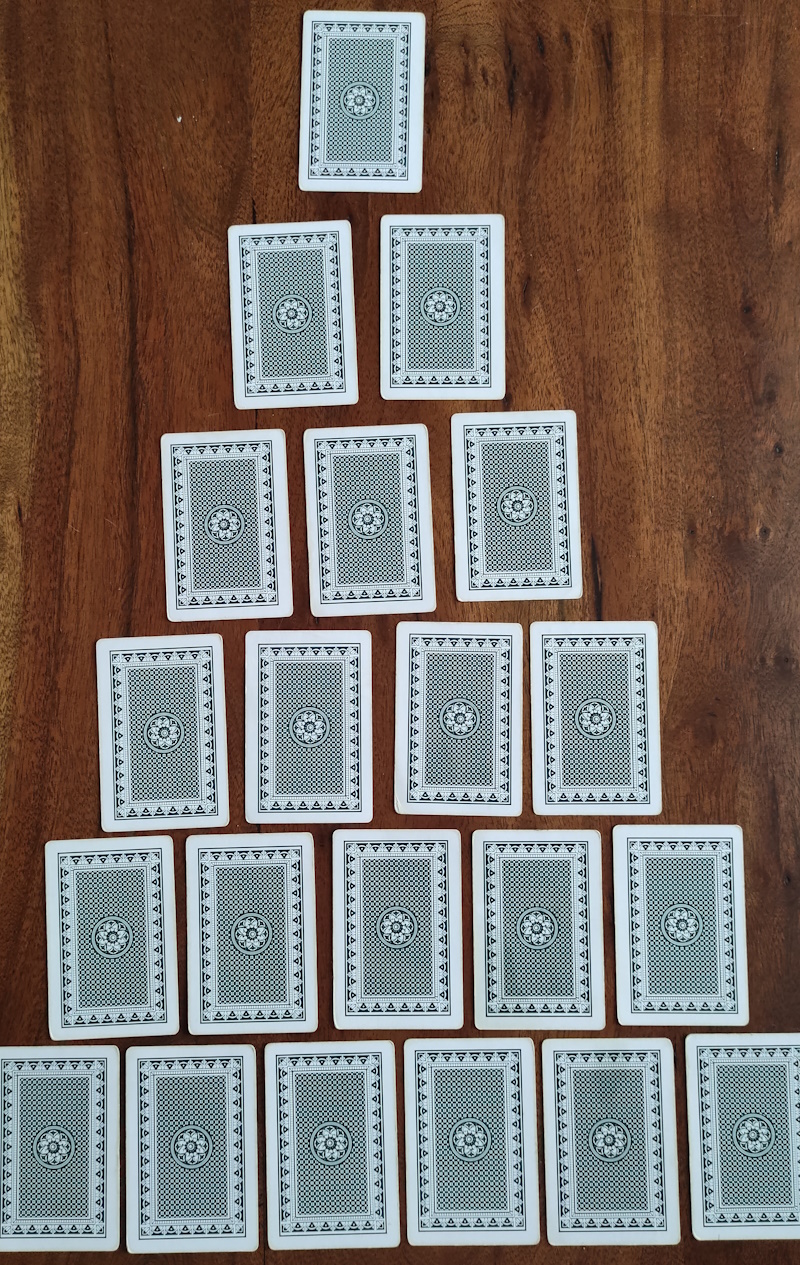 Image de la pyramide de carte