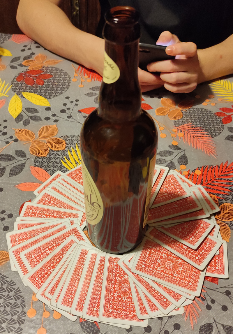 Image de la préparation du jeu